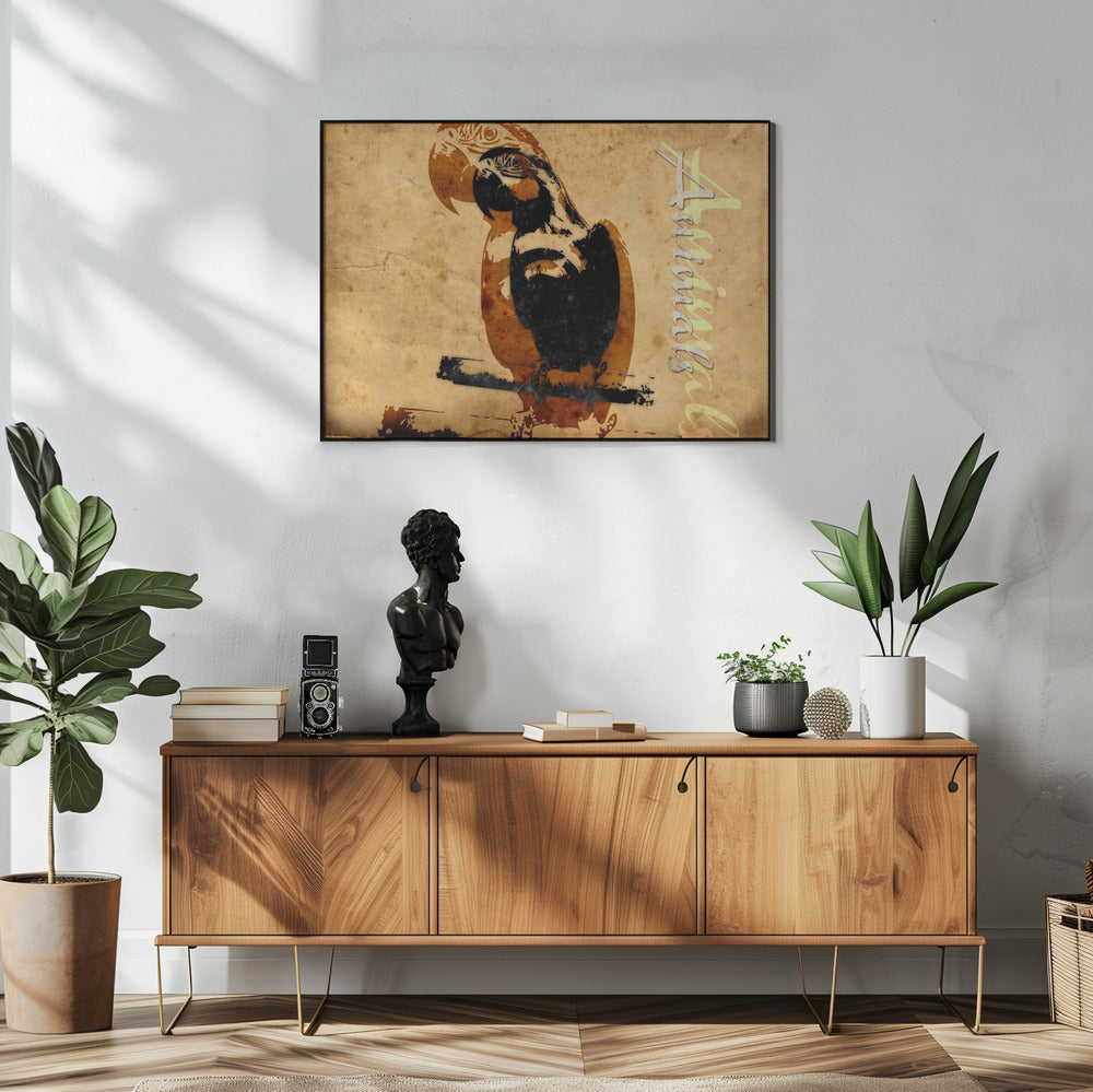Plakat - Parrot 90s 25