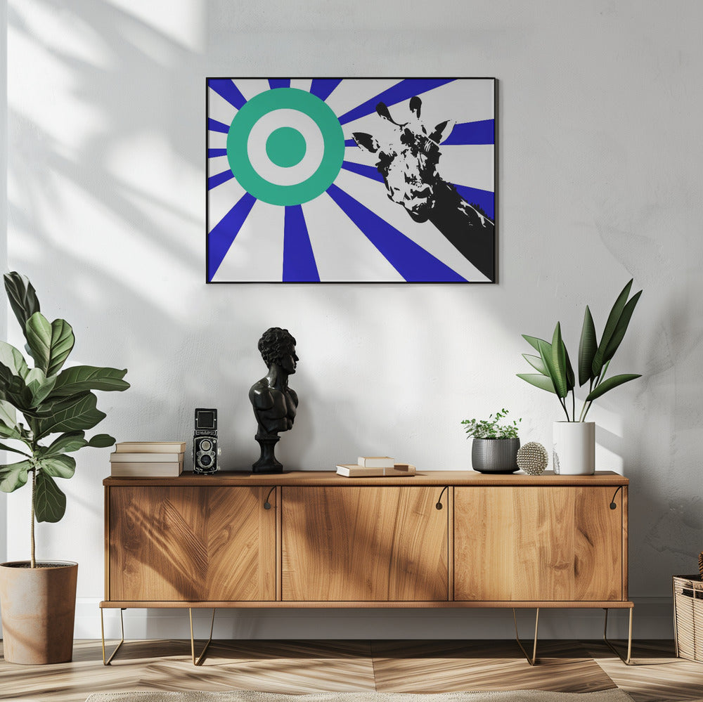 Plakat - Giraffe 90s 27