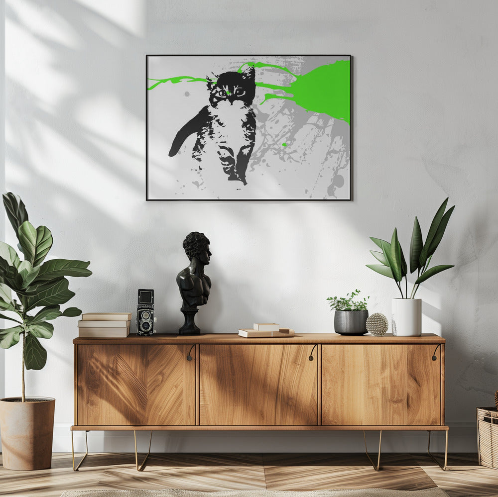 Plakat - Cat 90s 33