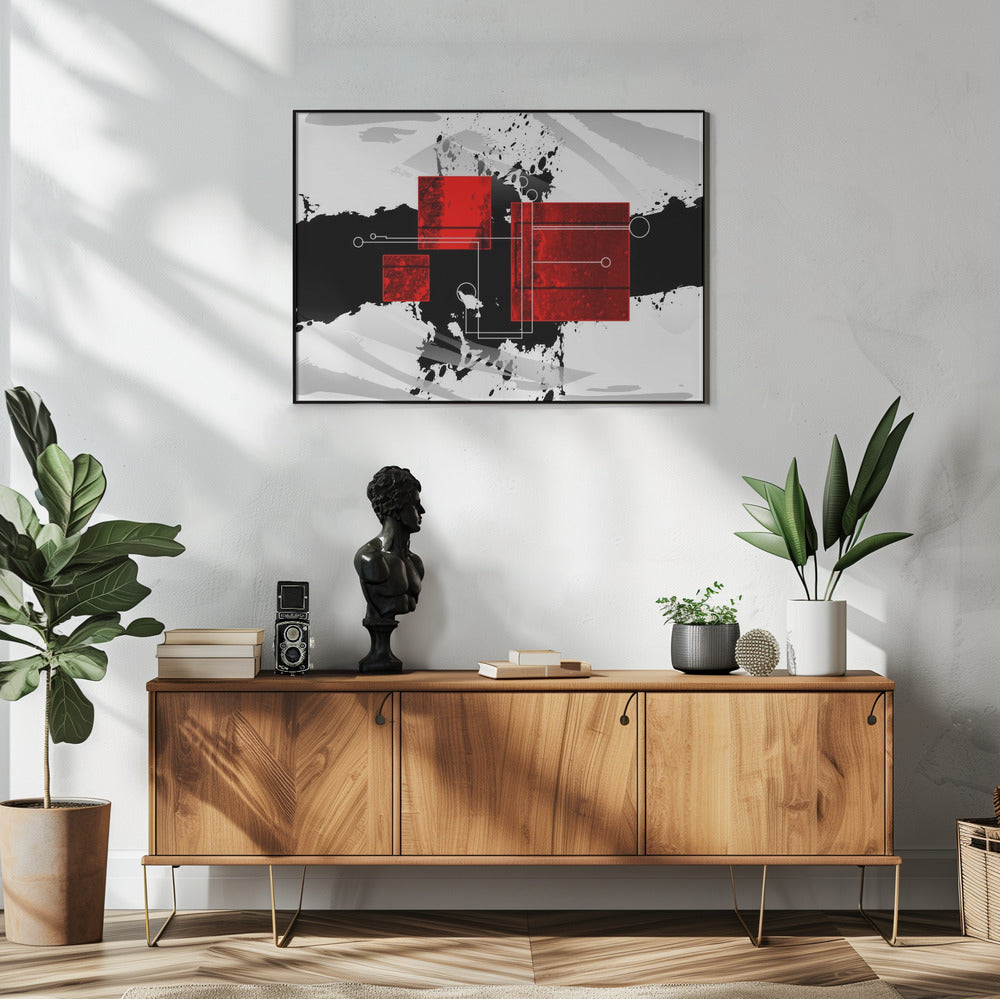 Plakat - Abstract 90s 44