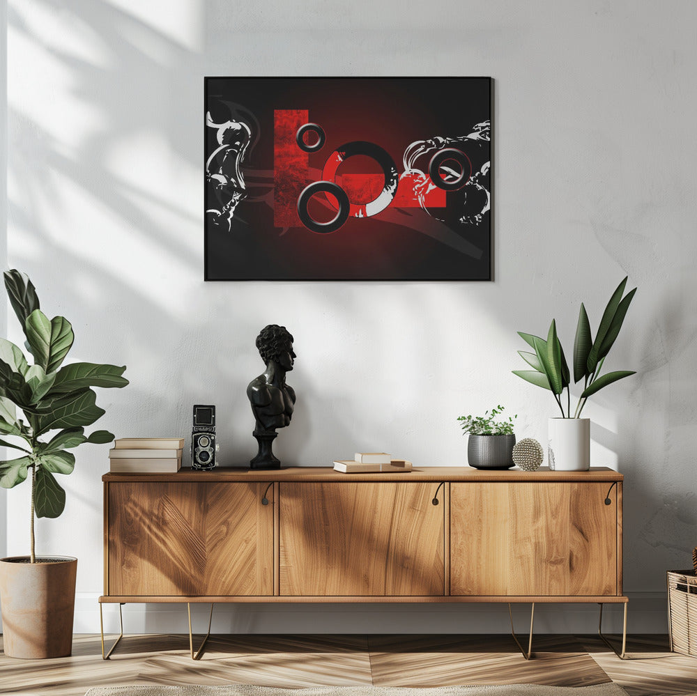 Plakat - Abstract 90s 45