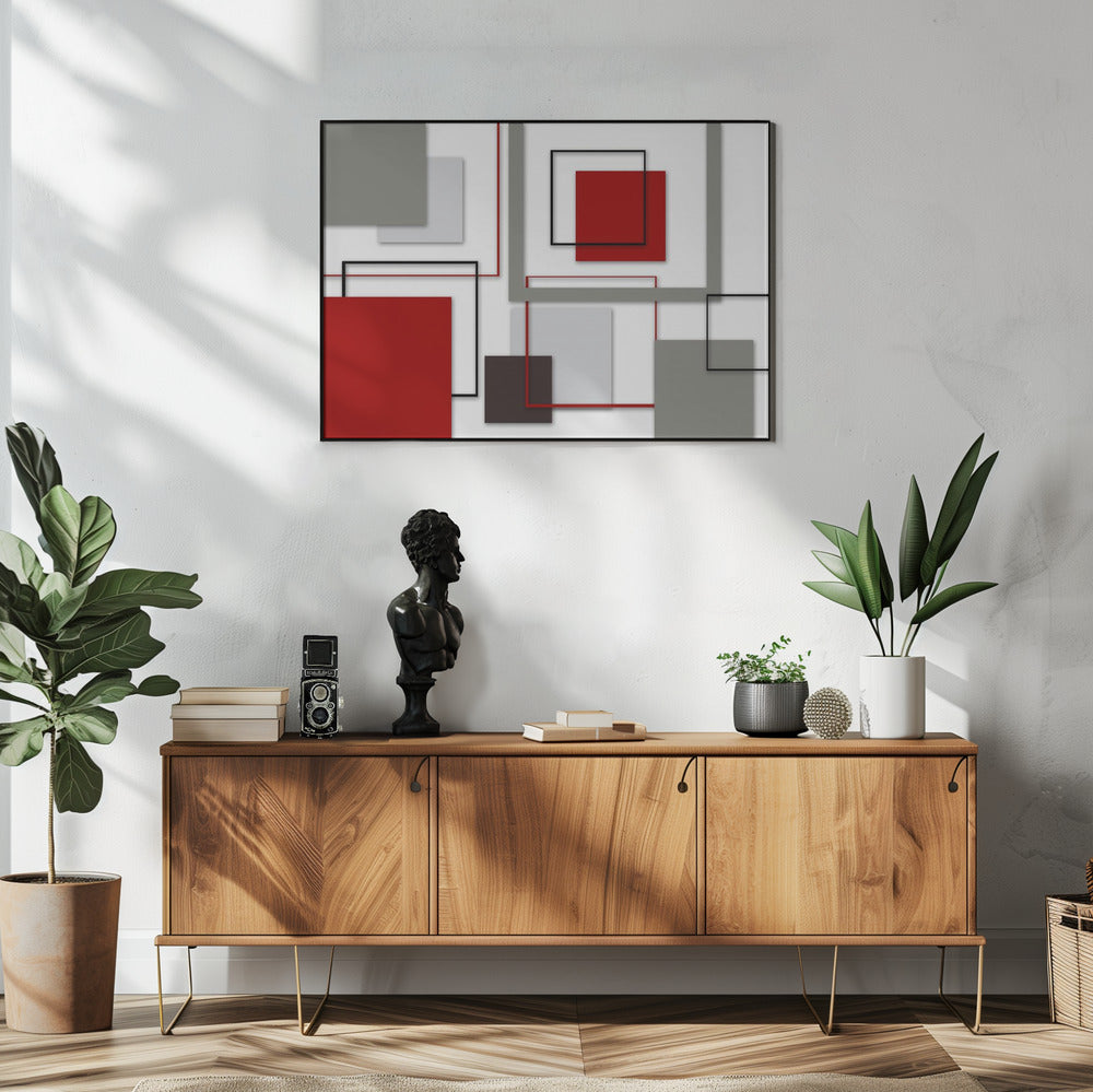 Plakat - Abstract 90s 58