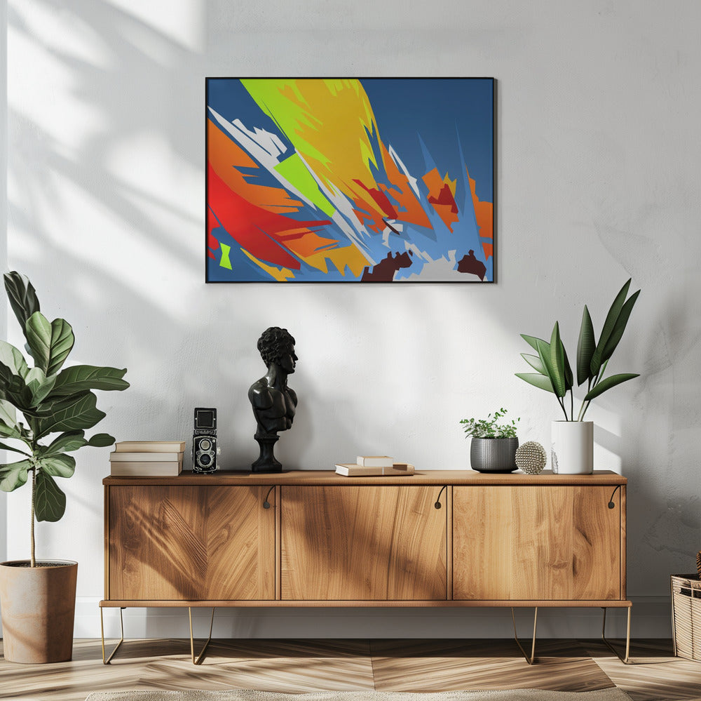 Plakat - Abstract 90s 61