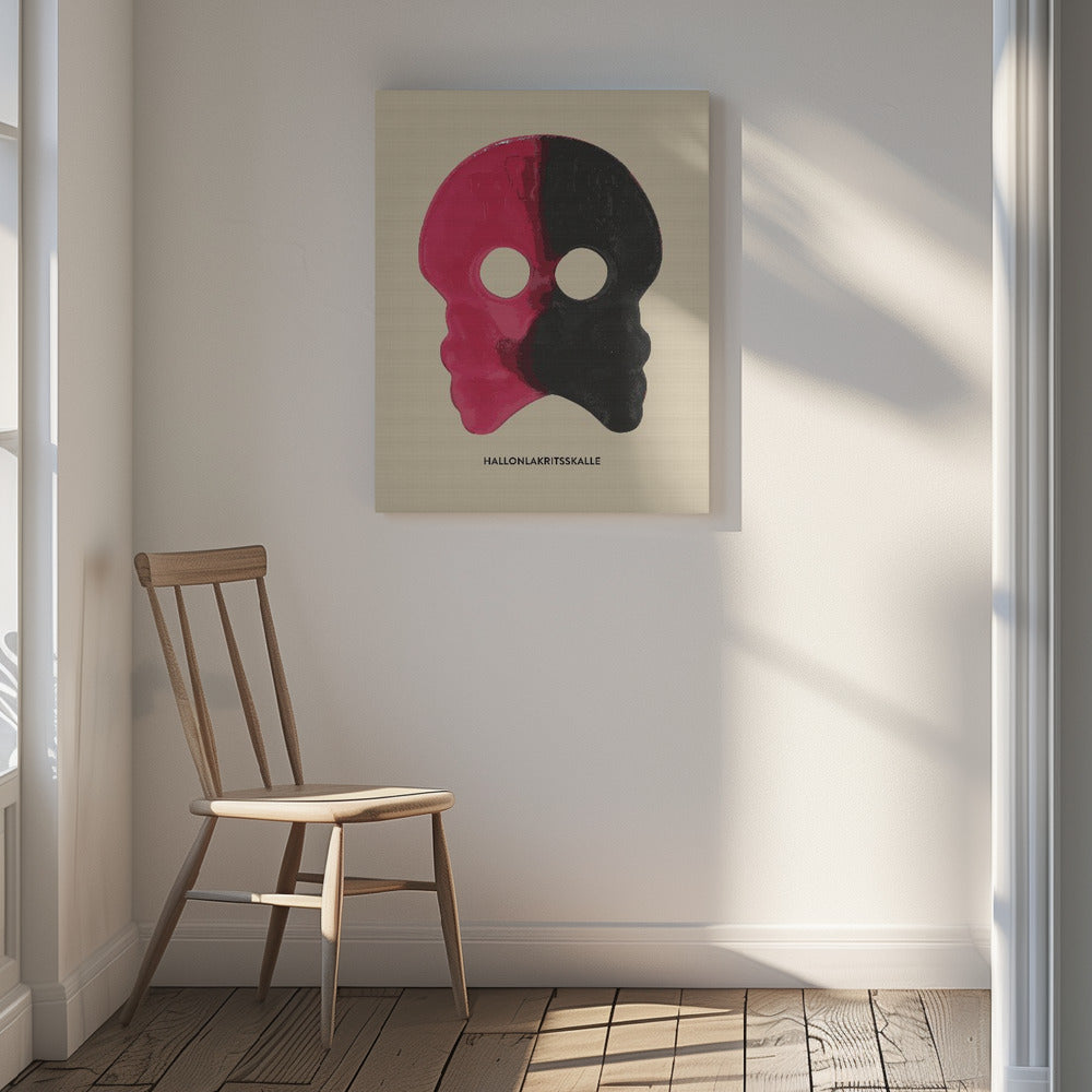 Canvas - Hallonlakritsskalle - Andreas Magnusson