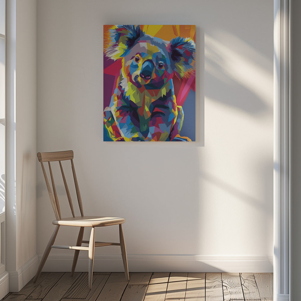 Canvas - Koala WPAP