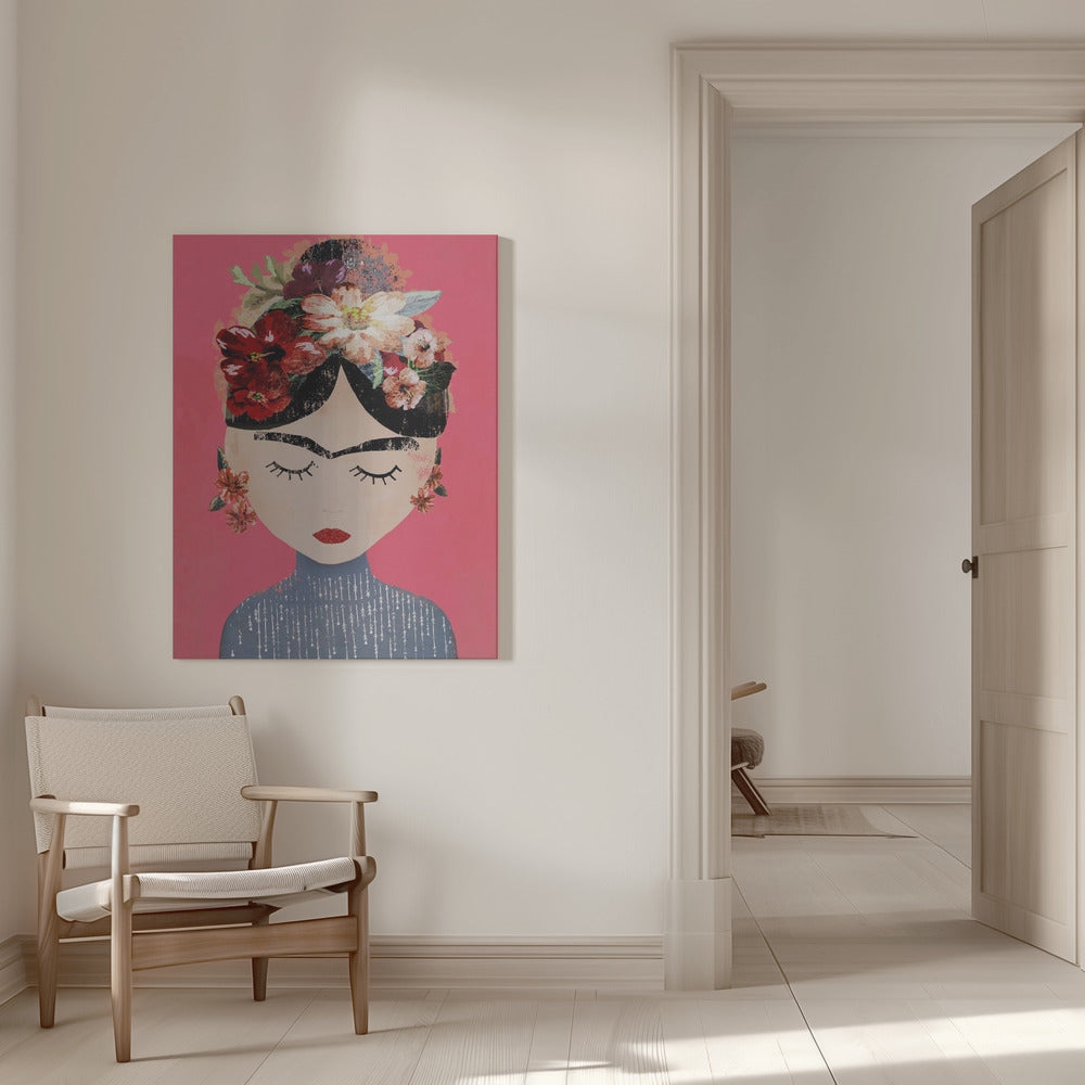 Canvas - Frida (Pink Version) - Admen.dk