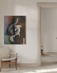 Canvas - Dark Koi - Admen.dk