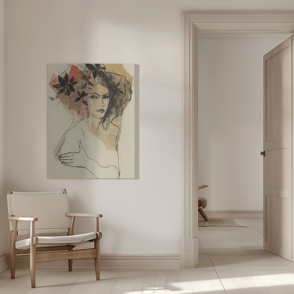 Canvas - Hommage à Frida  III - Admen.dk