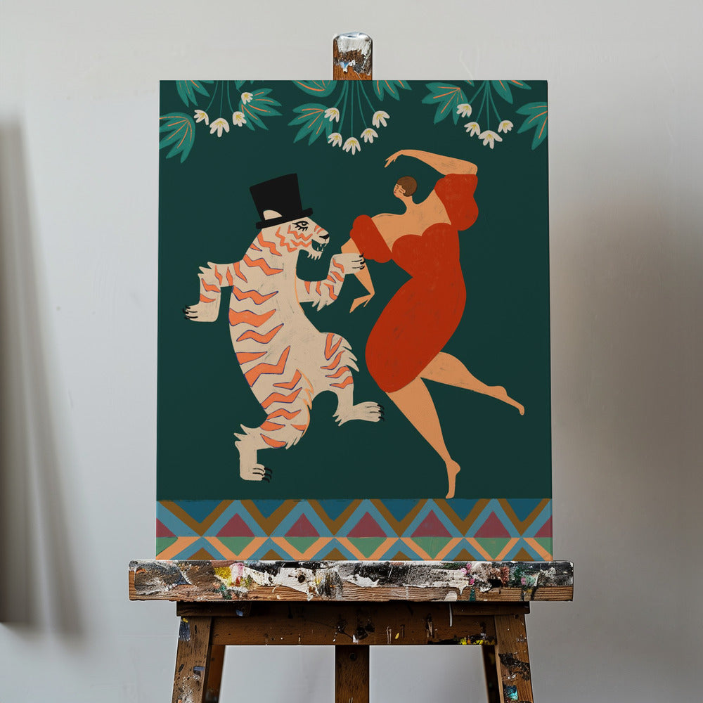 Canvas - A Date With a Wild Cat - Admen.dk