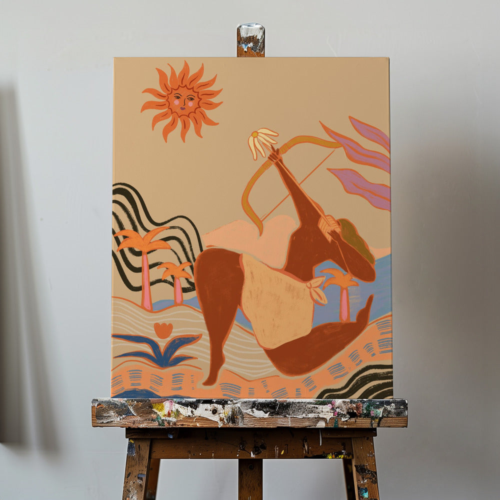 Canvas - Bow And Arrow