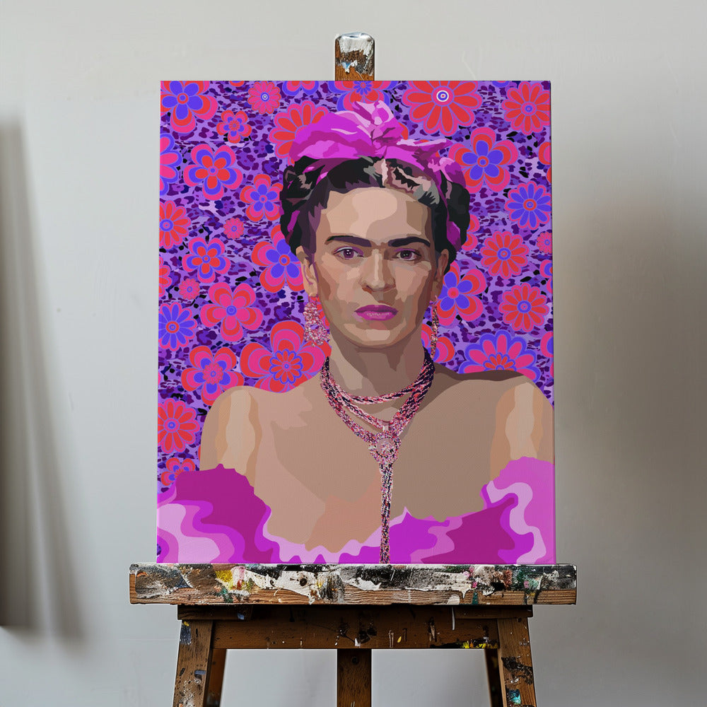 Canvas - Frida in Purple