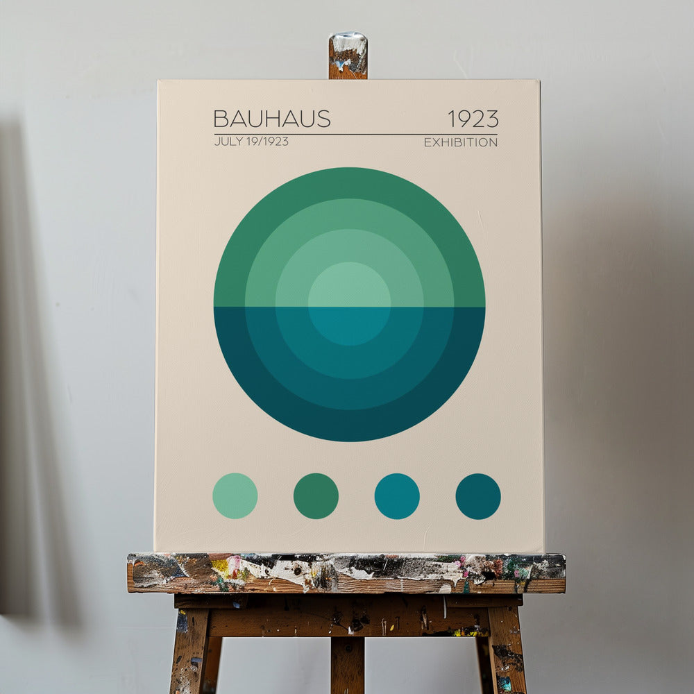 Canvas - Bauhaus Mavi Daire - Admen.dk