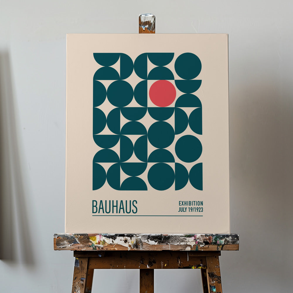 Canvas - Bauhaus Mavi Kureler - Admen.dk