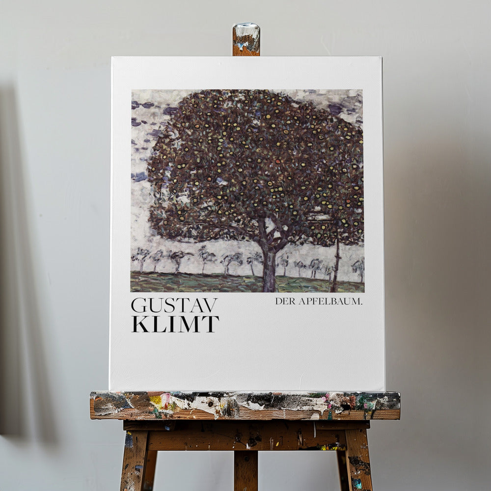 Canvas - Der Apfelbaum (1916) Gustav Klimt - Admen.dk