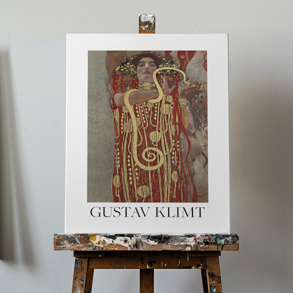 Canvas - Hygieia art (1907) - Gustav Klimt