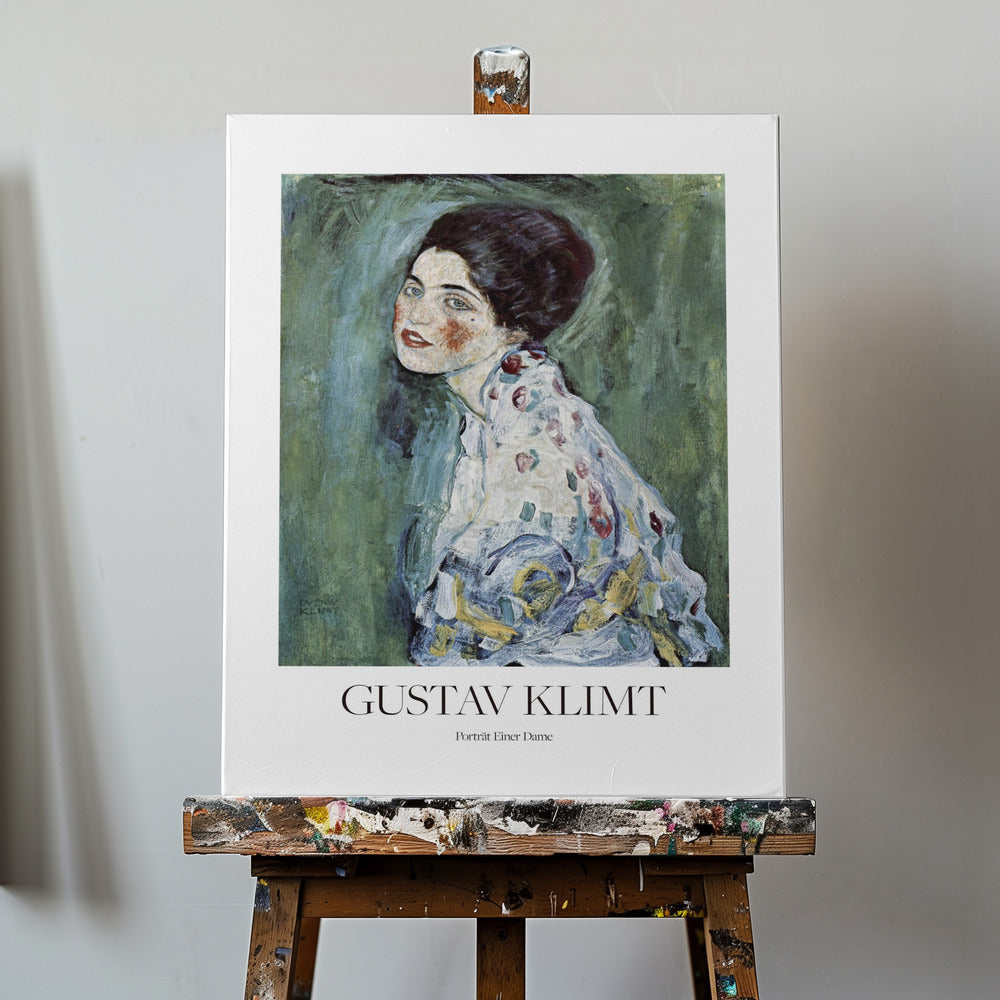 Canvas - Portrait of a Lady - Gustav Klimt