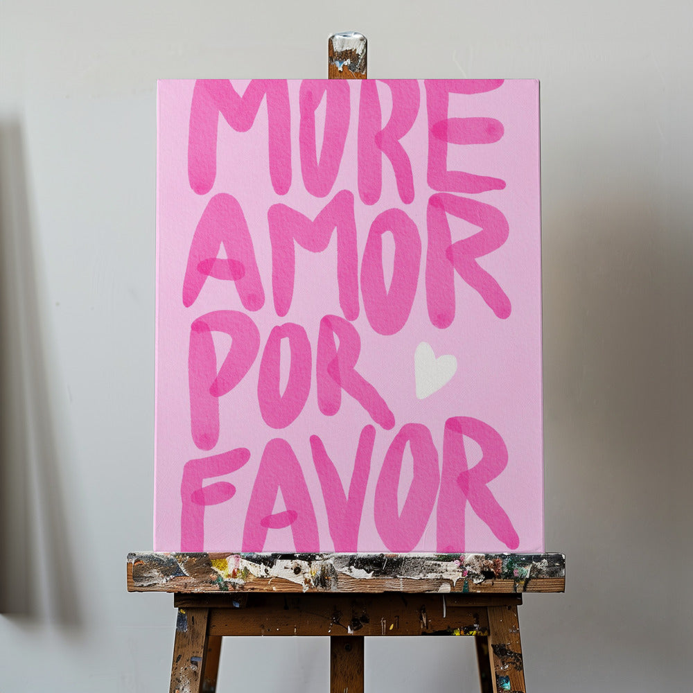 Canvas - More Amor Por Favor - Admen.dk