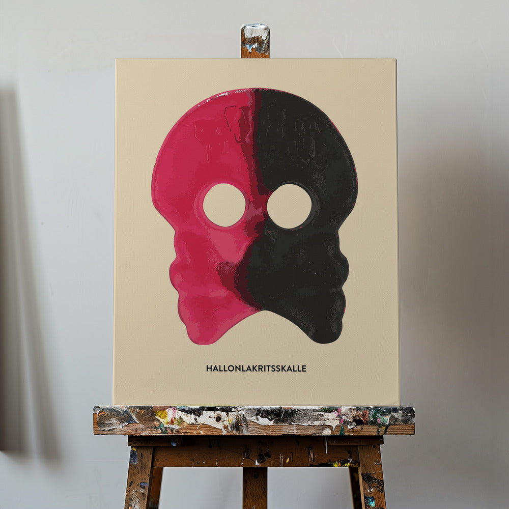 Canvas - Hallonlakritsskalle - Andreas Magnusson