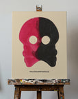 Canvas - Hallonlakritsskalle - Andreas Magnusson