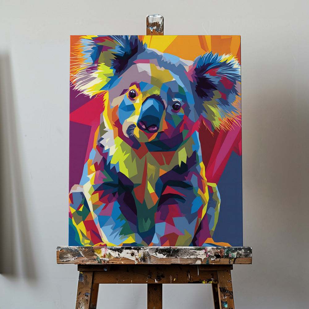 Canvas - Koala WPAP