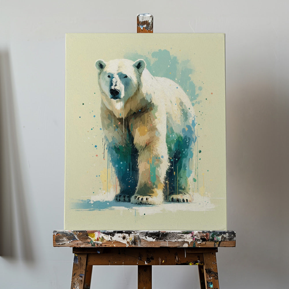 Canvas - Polar bear