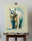 Canvas - Polar bear