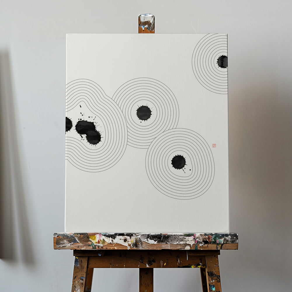 Canvas - Accidental Zen Garden N°1 - Admen.dk