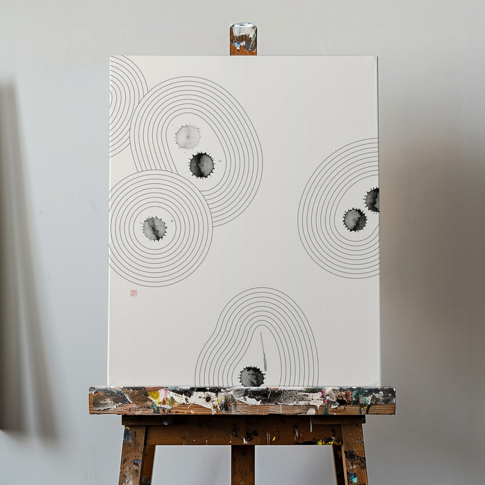 Canvas - Accidental Zen Garden N°2 - Admen.dk