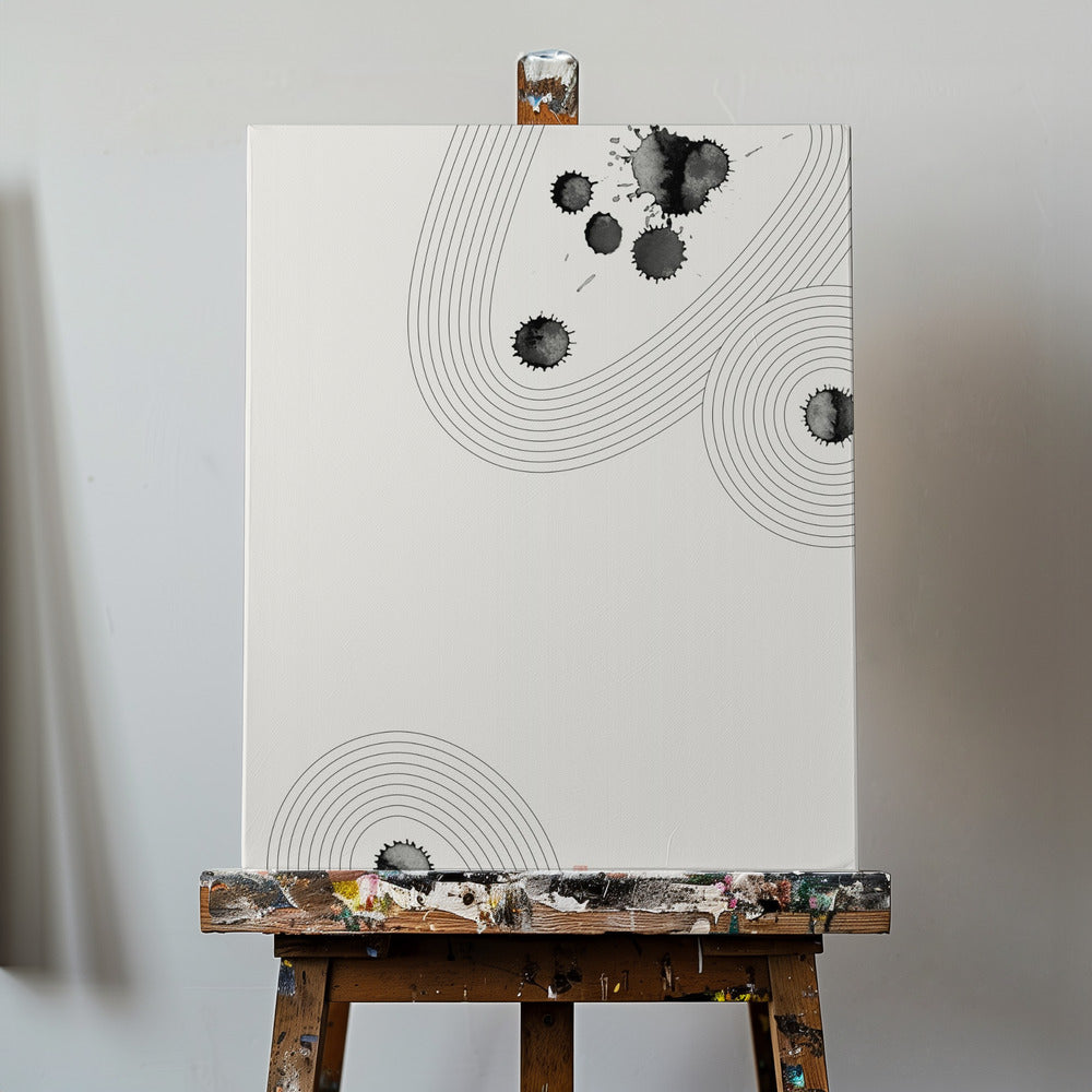 Canvas - Accidental Zen Garden N°3 - Admen.dk