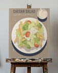 Canvas - Caesar Salad and French Fries