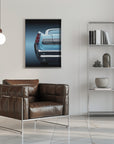 Plakat - US classic car 1963 Bonneville - Admen.dk