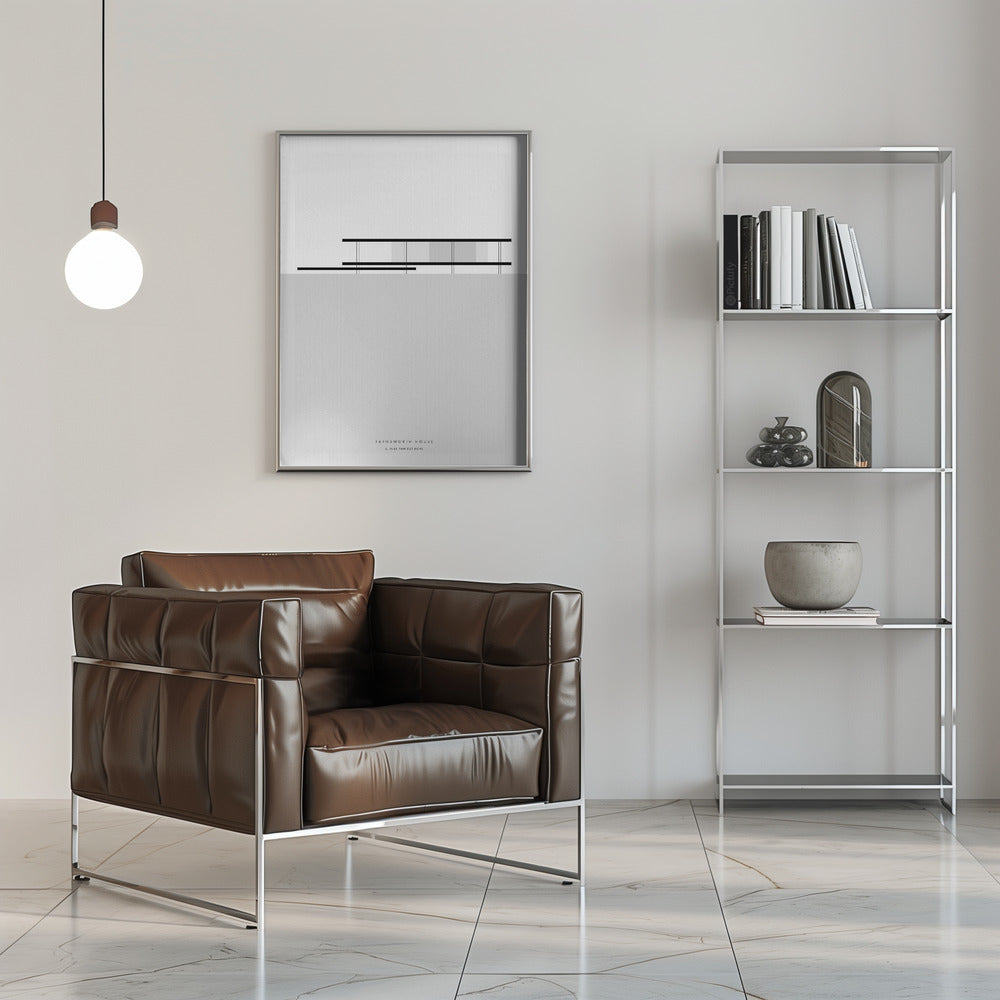 Plakat - Minimal Farnsworth house