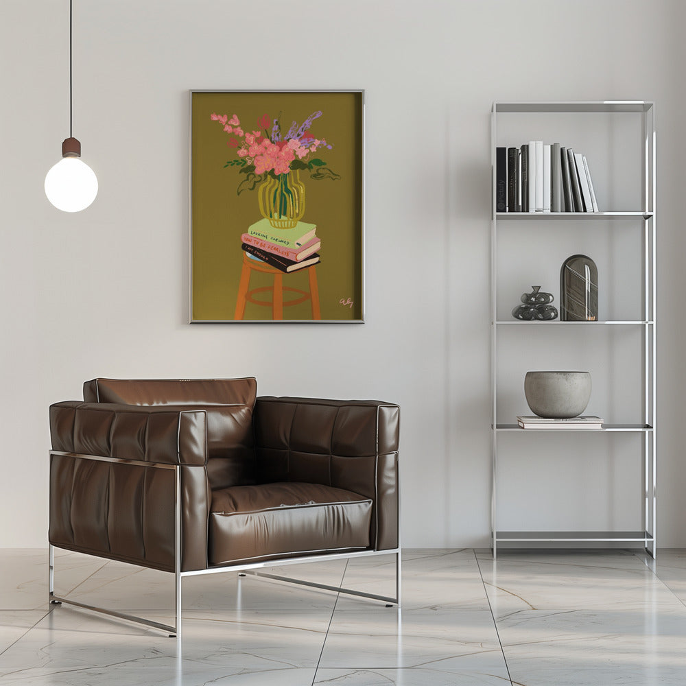 Plakat - Floral Vase - Admen.dk