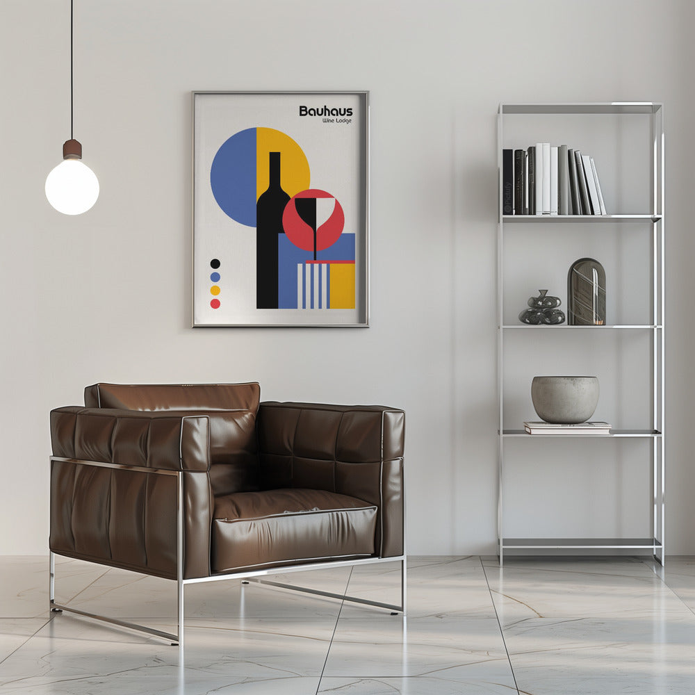 Poster - Bauhaus Wine Lodge