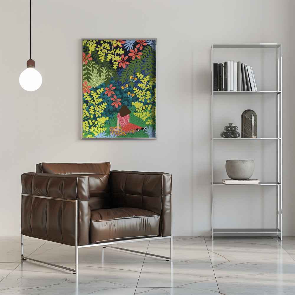 Plakat - Picknic in the forest - Admen.dk