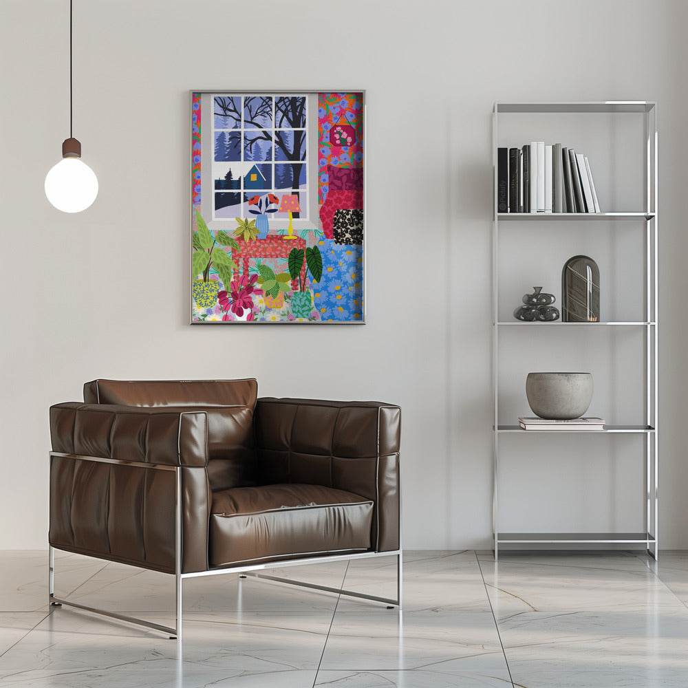 Plakat - Din 108 Winter View - Admen.dk
