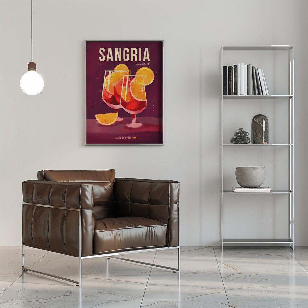 Poster - Sangria Cocktail