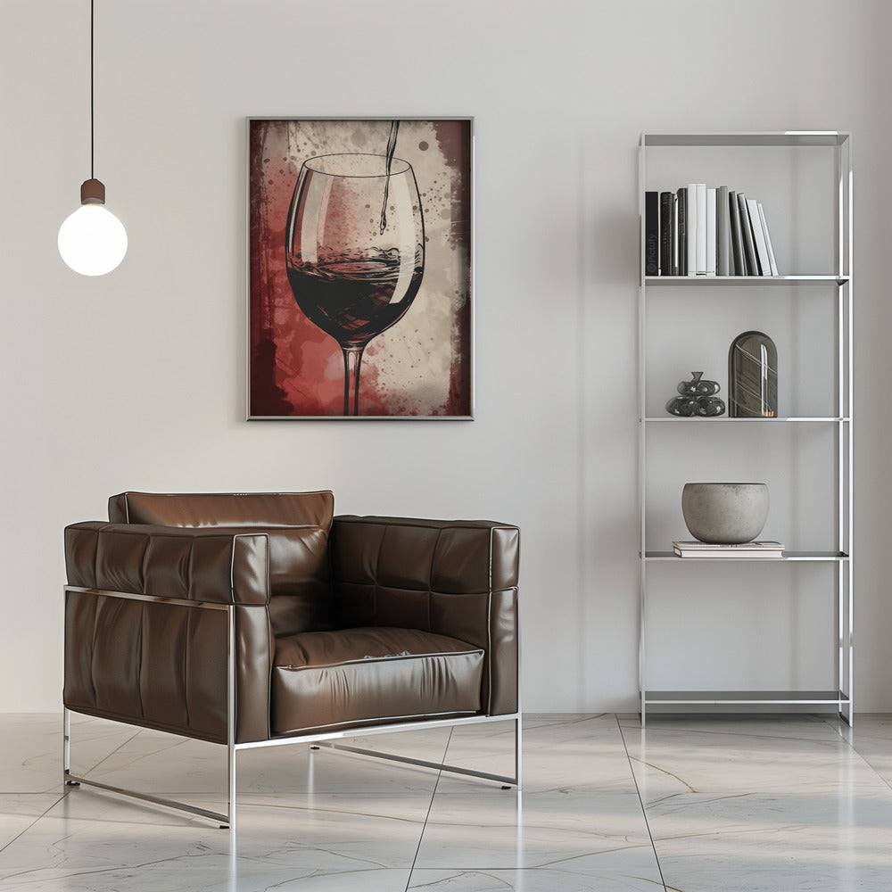 Plakat - Red Red Wine No 5