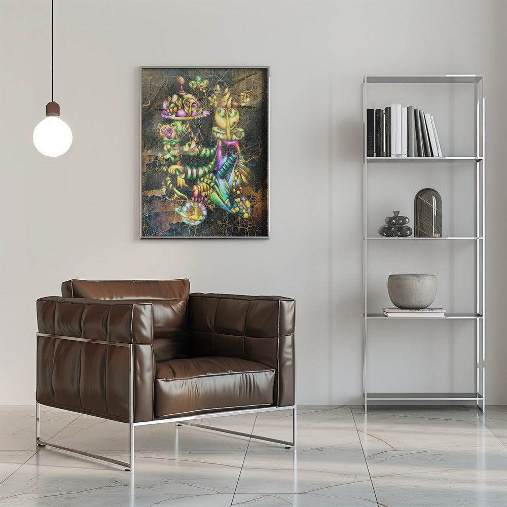 Plakat - Surreal Art Vintage Style 22