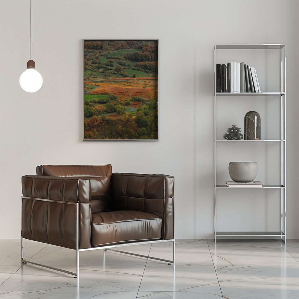 Plakat - Foggy Mountains 03 - Admen.dk