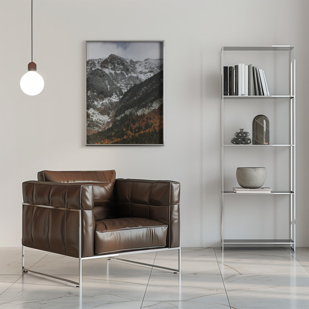 Plakat - Foggy Mountains 06 - Admen.dk