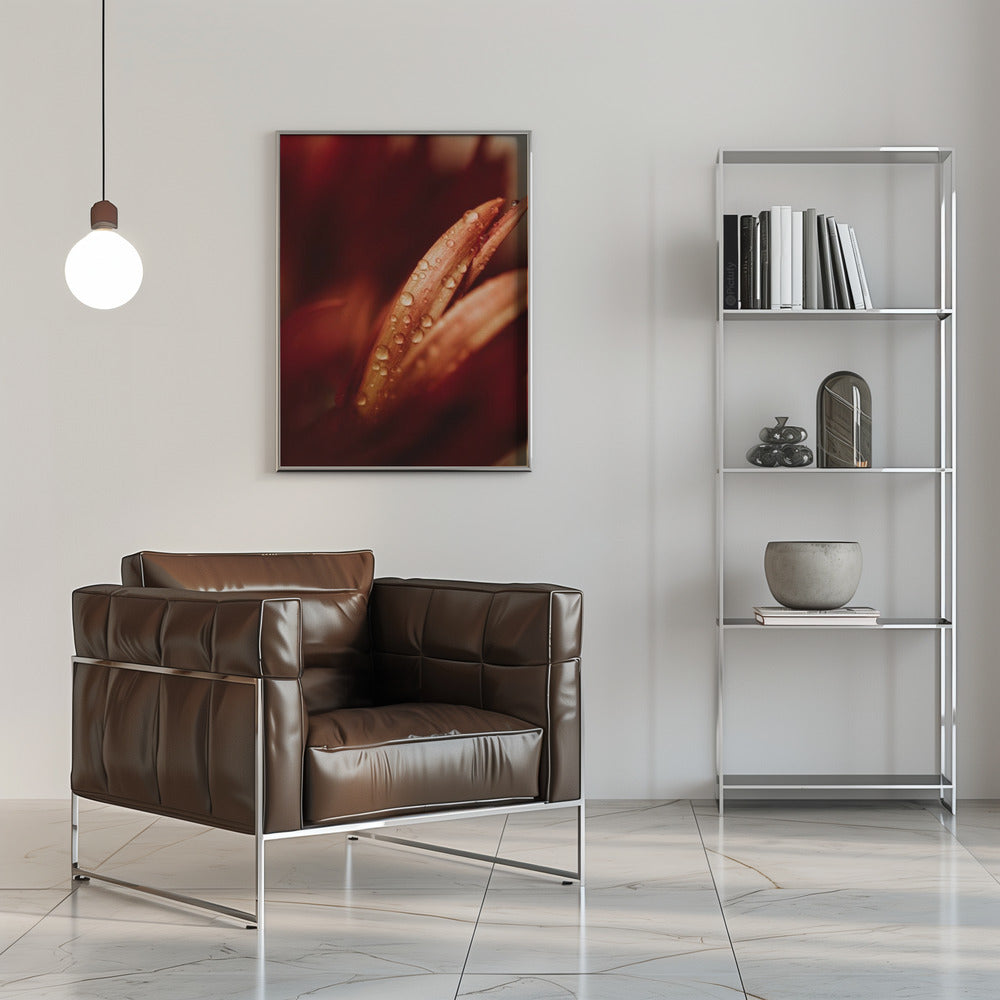 Plakat - Red Flowers 16 - Admen.dk