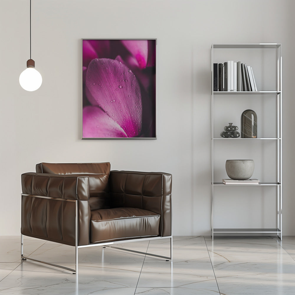 Plakat - Pink Flowers 02 - Admen.dk