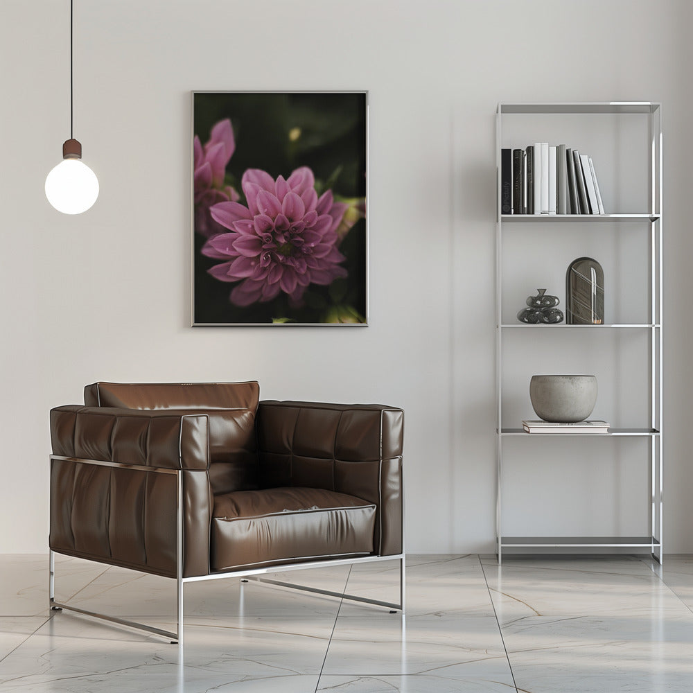 Plakat - Pink Flowers 40 - Admen.dk