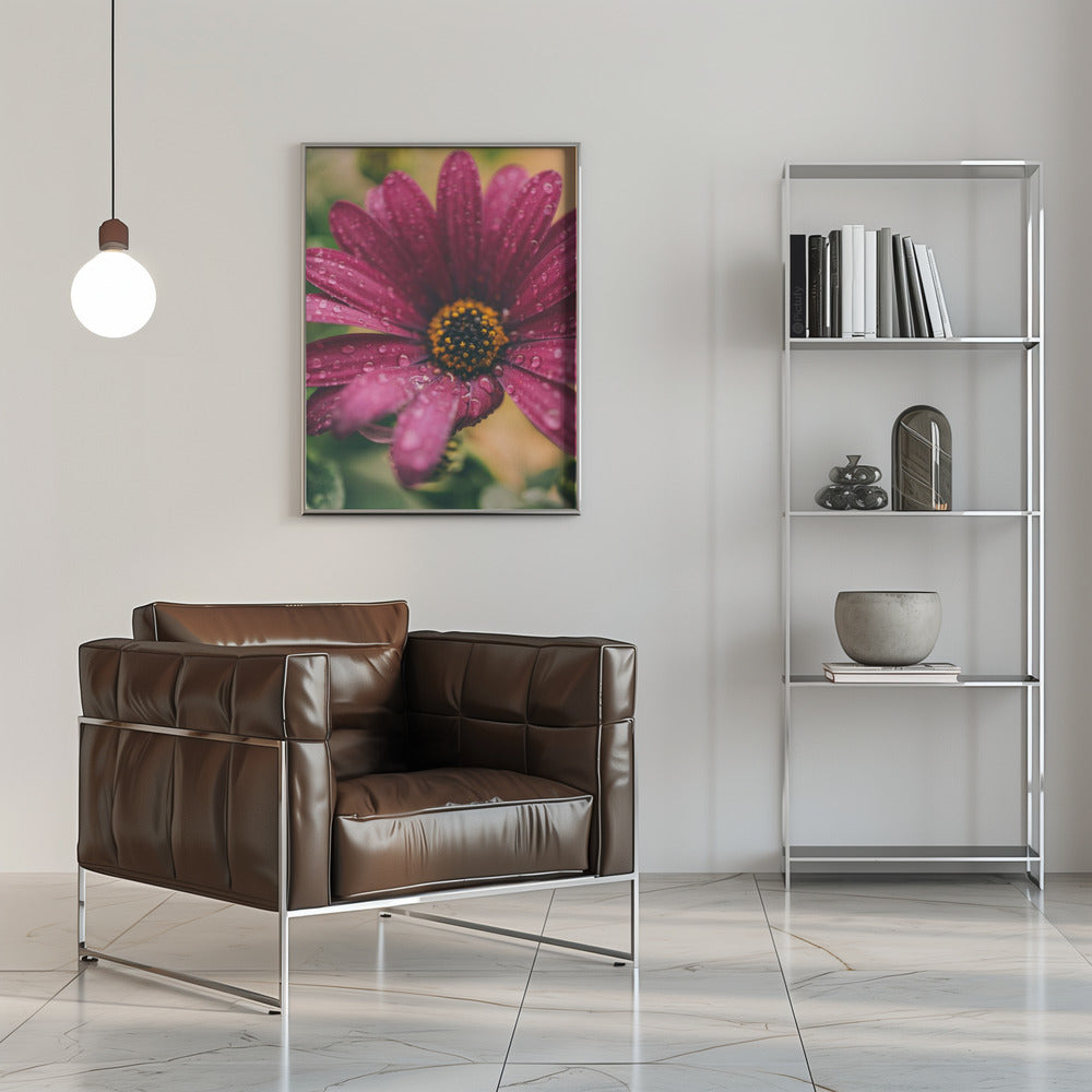 Plakat - Pink Flowers 039 - Admen.dk