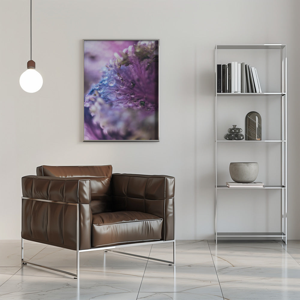Plakat - Purple Flowers 08 - Admen.dk