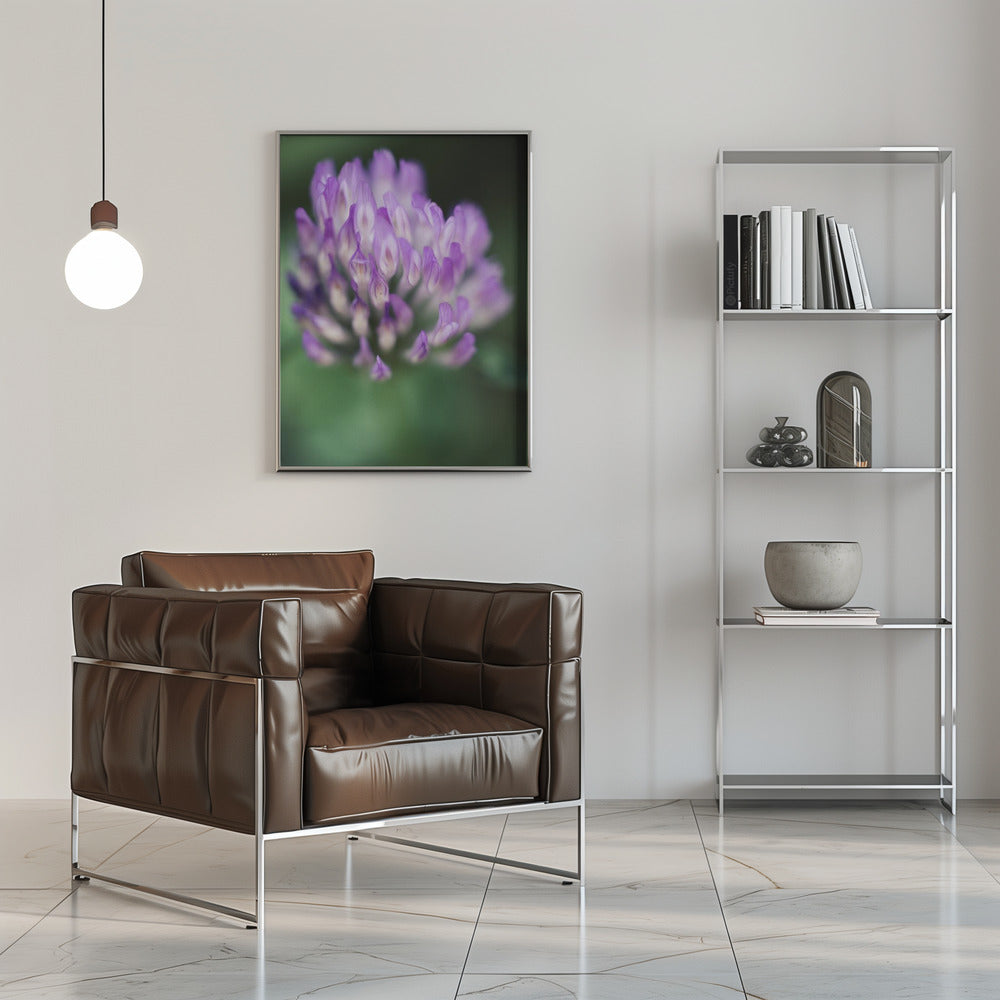 Plakat - Purple Flowers 01 - Admen.dk