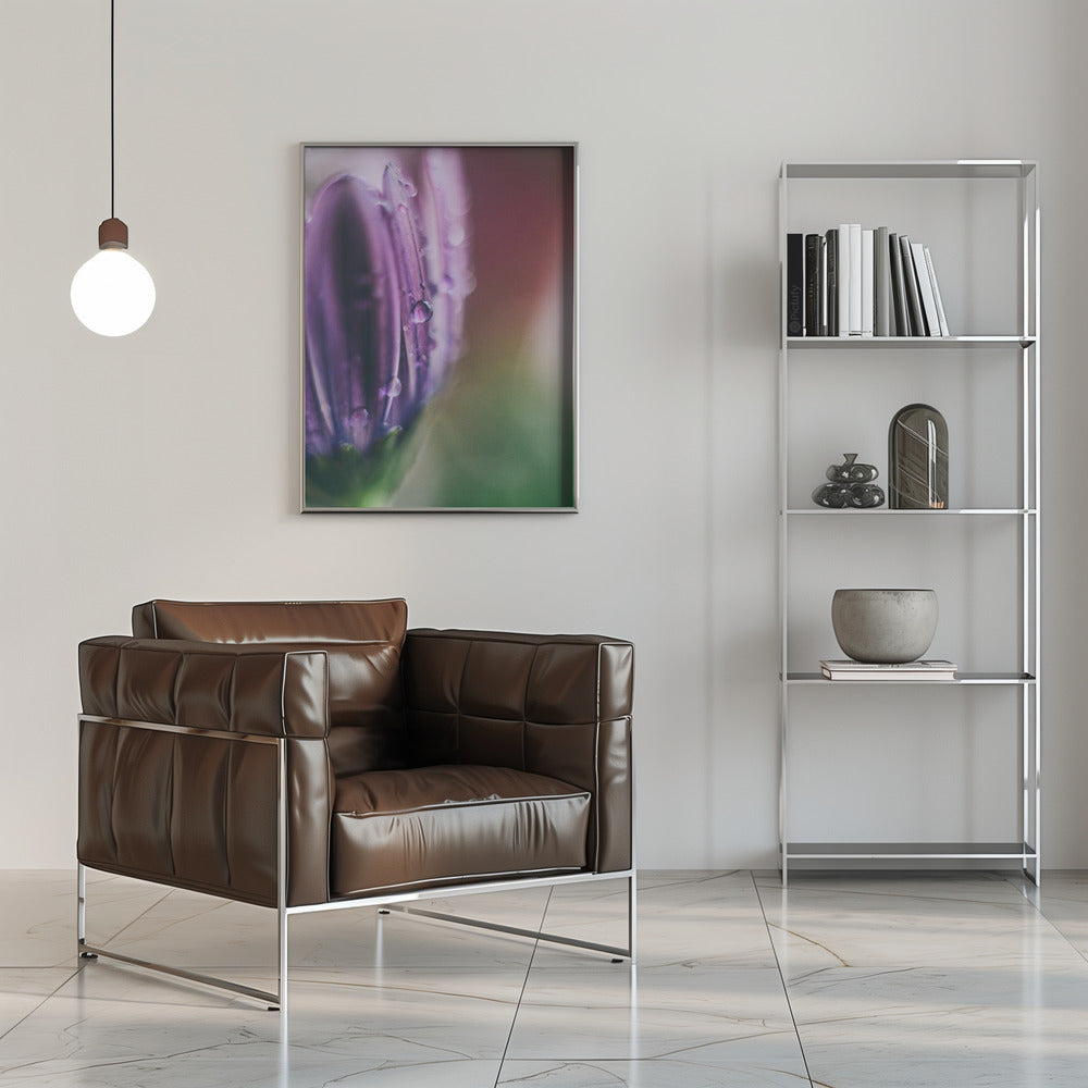 Plakat - Purple Flowers 04 - Admen.dk