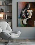 Canvas - Dark Koi - Admen.dk