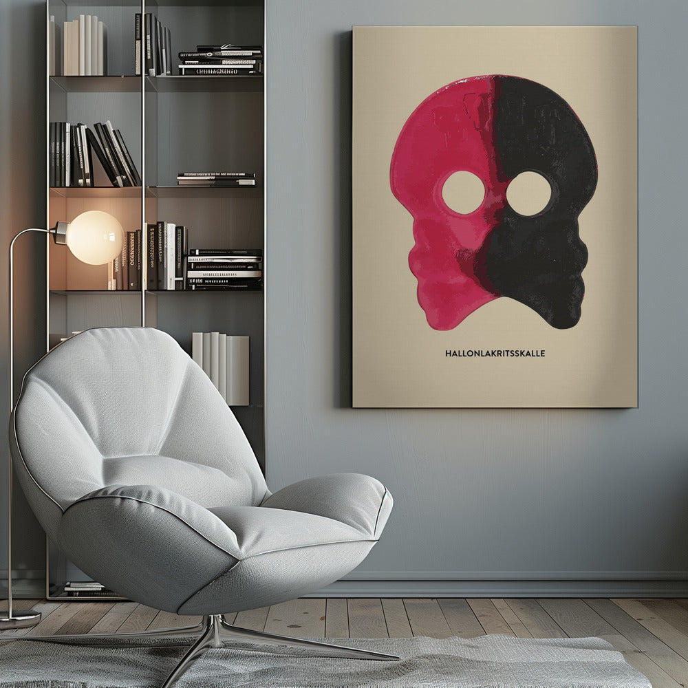 Canvas - Hallonlakritsskalle - Andreas Magnusson